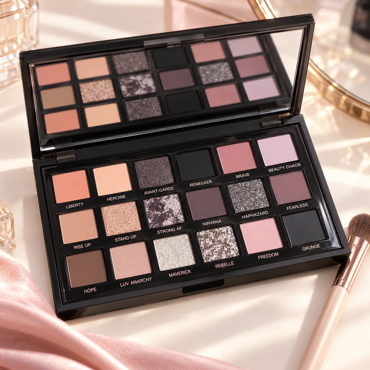 Huda Beauty Black Diamond Eyeshadow Palette