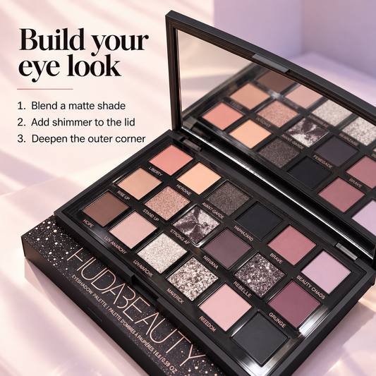 Huda Beauty Black Diamond Eyeshadow Palette