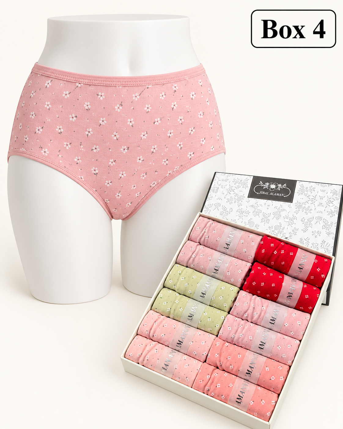 Women’s Cotton Briefs — 12-Piece Set