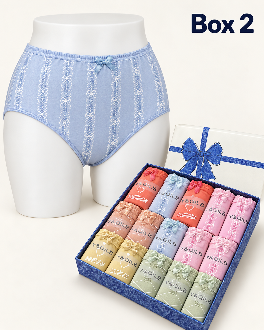 Women’s Cotton Briefs — 12-Piece Set