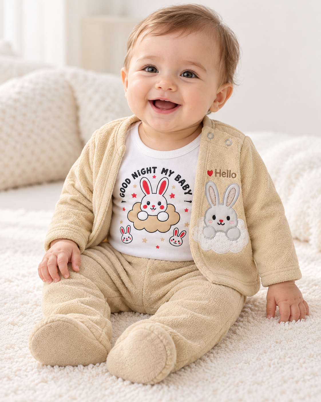 Baby 5-Piece Winter Pajama Set