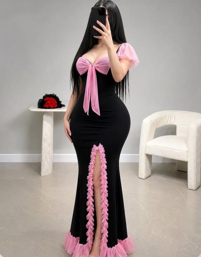 Lycra Maxi Dress