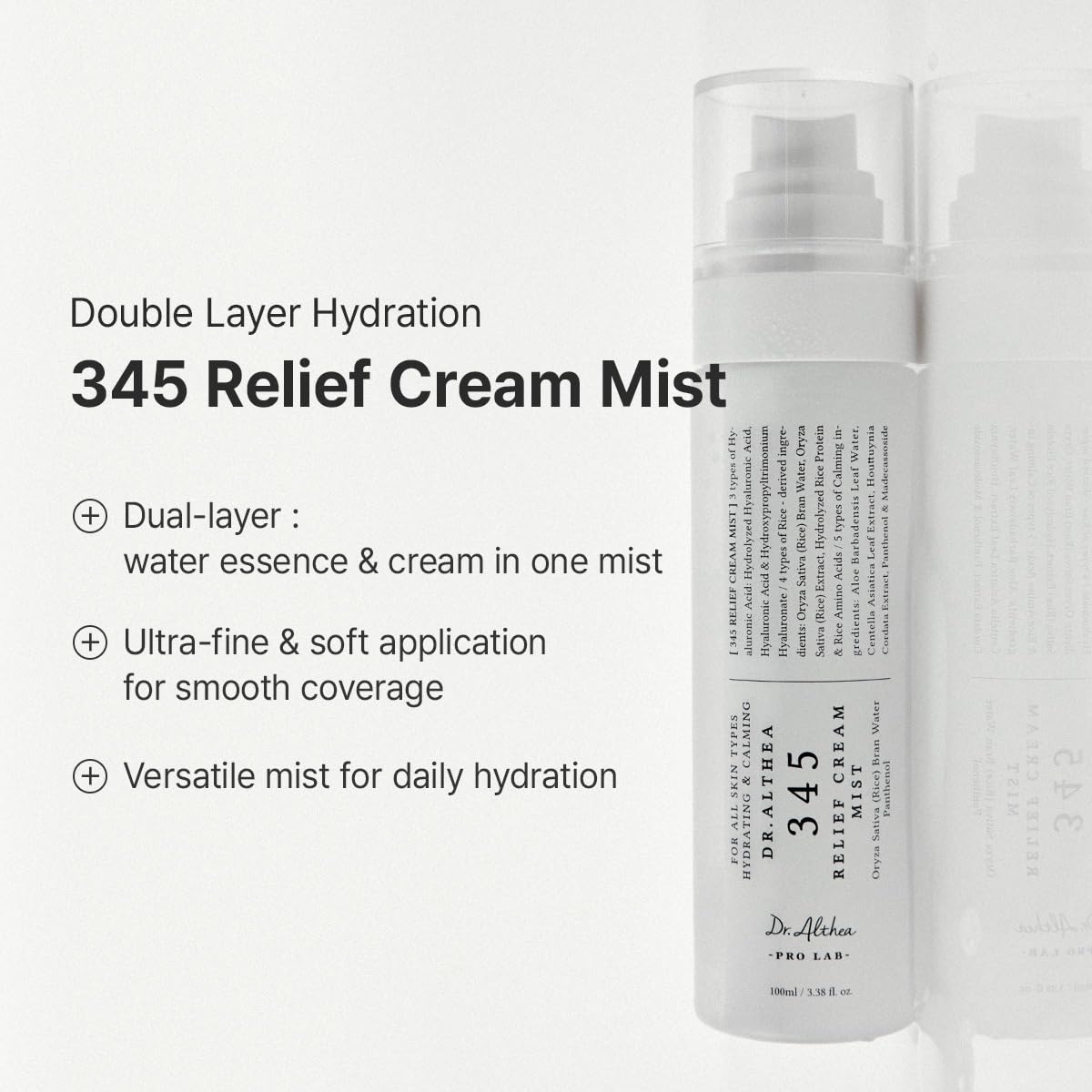 Dr. Althea 345 Relief Cream & Mist Duo