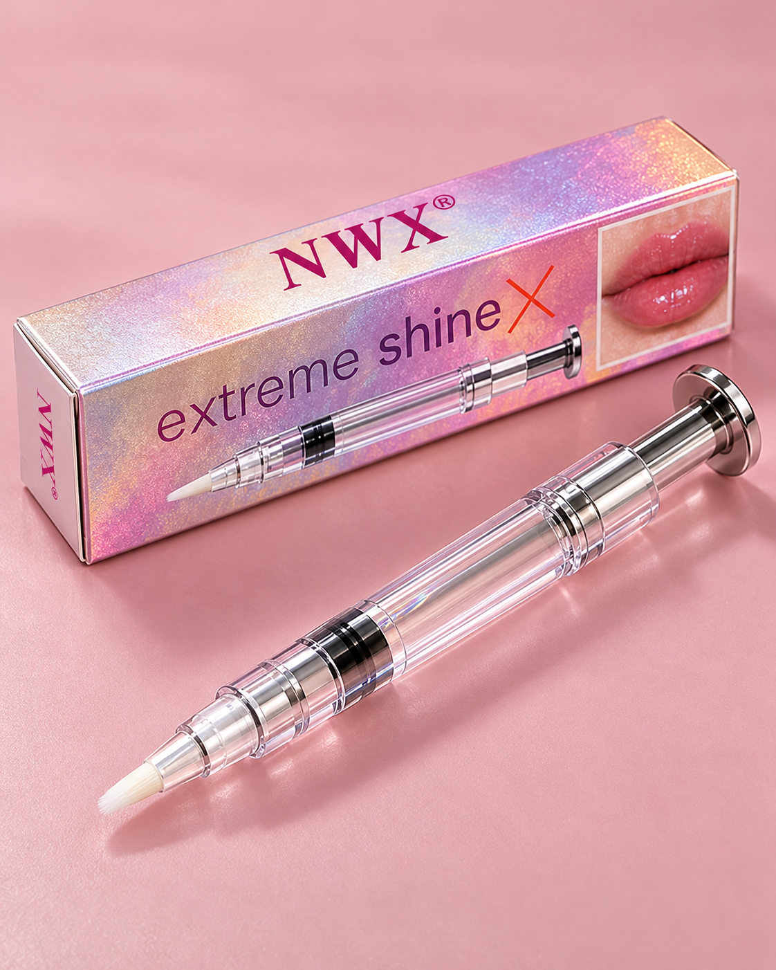 NWX Extreme Shine X Lip Gloss & Plumping Pen