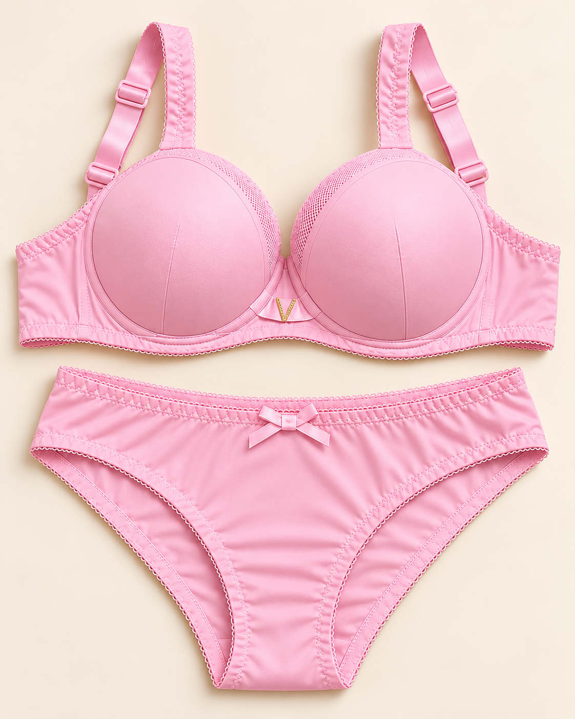 Heavy Padded Bra & Brief Set
