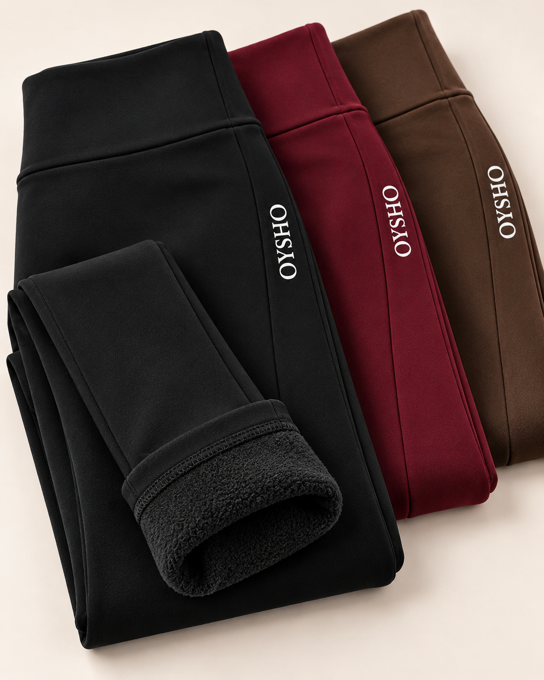 Women’s Fleece-Lined OYSHO Leggings