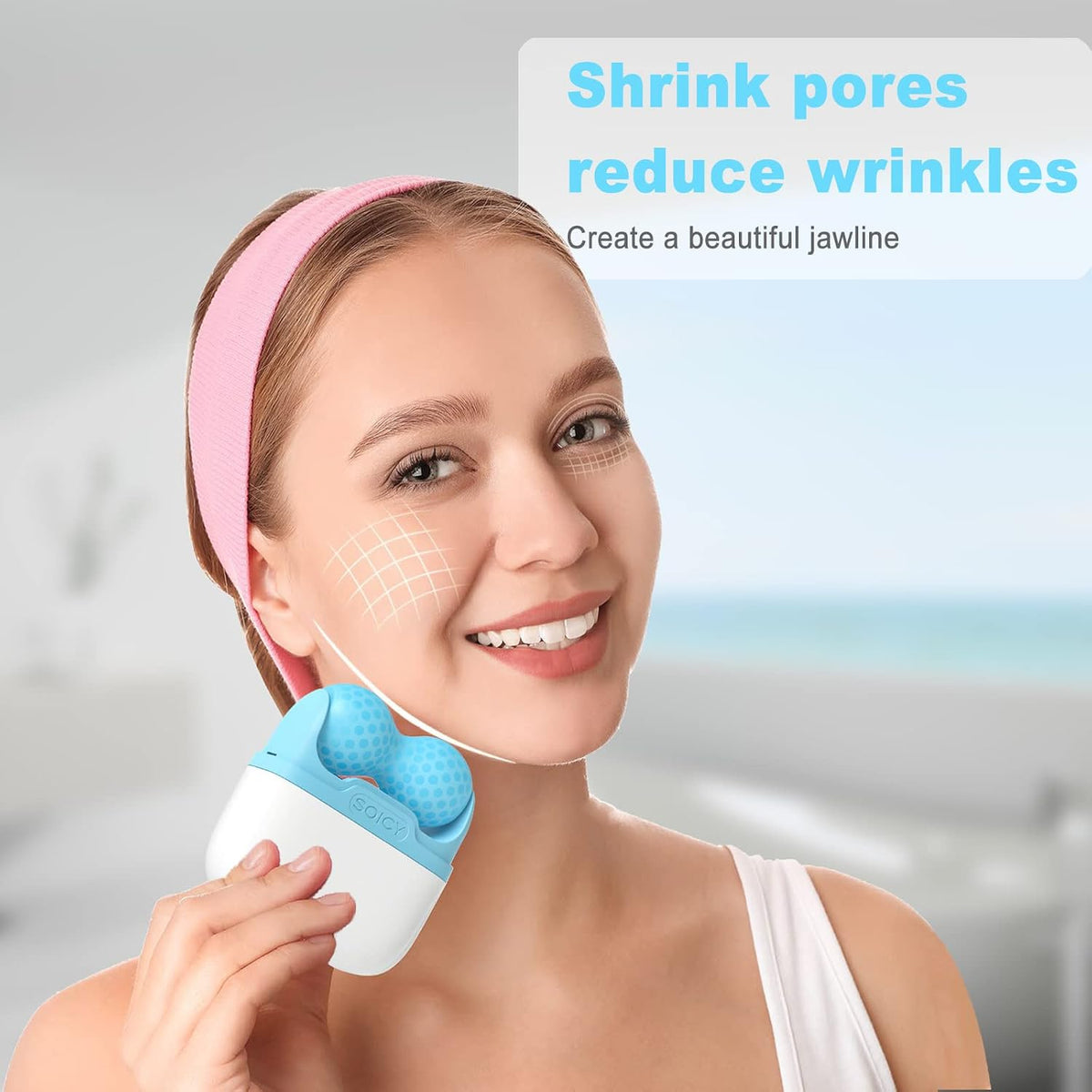 2-in-1 Ice Roller Face & Body Massager