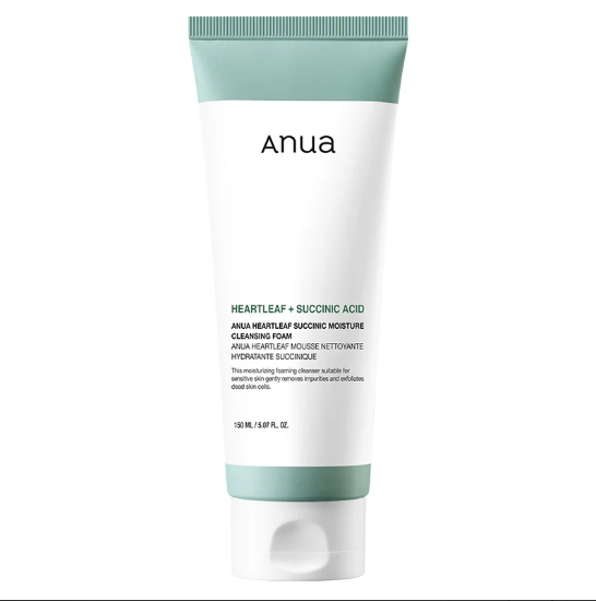 Anua Heartleaf Succinic Acid Cleansing Foam