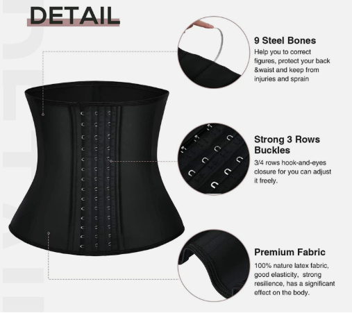 Waist Trainer Corset – Adjustable Shaping Belt