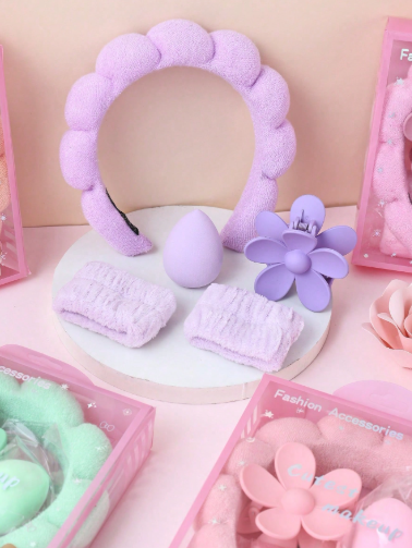 Cute Makeup Prep Essentials Set