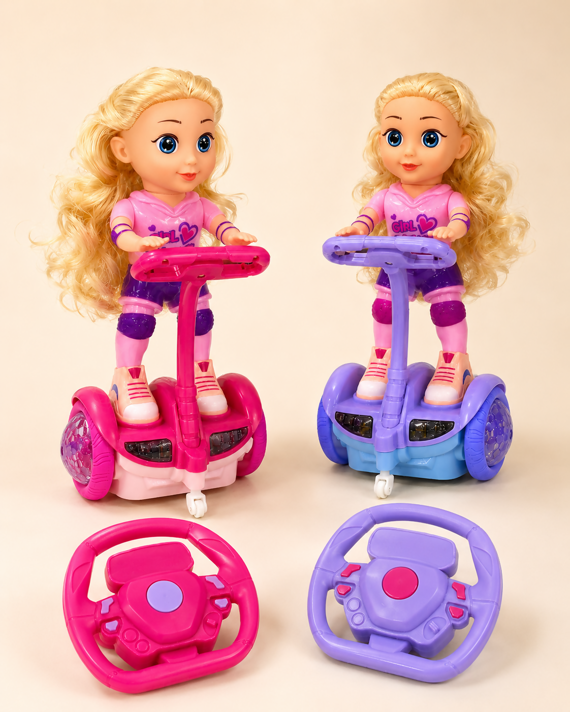 Remote-Control Dancing Scooter Doll