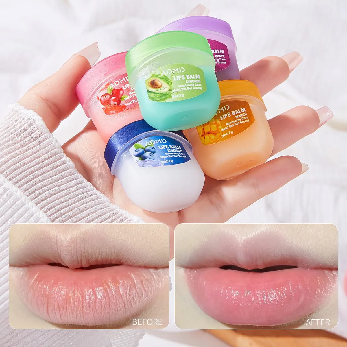ADMD Lip Balm Moisturizing Set – Smooth, Nourish & Shine