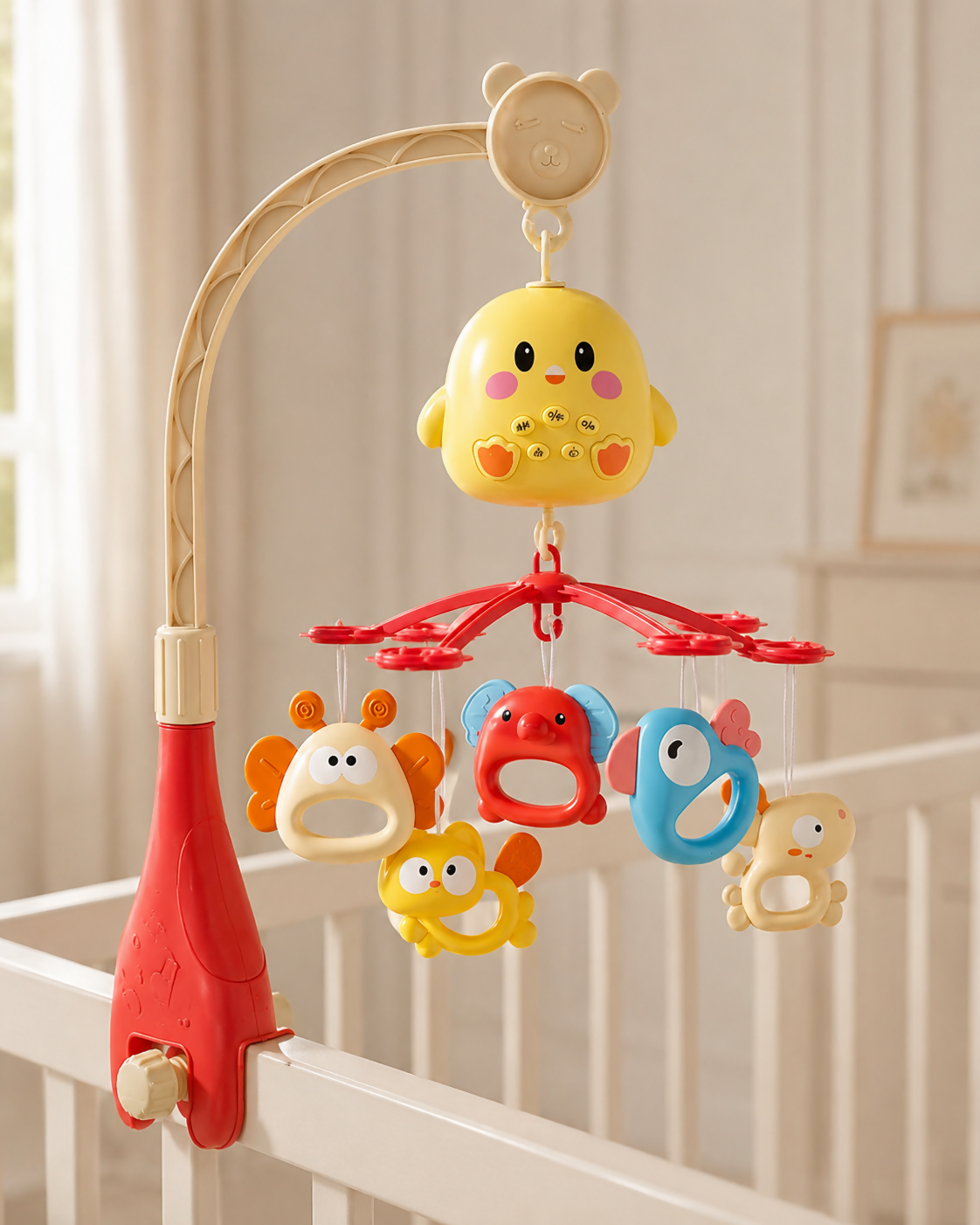 Musical Rotating Crib Mobile