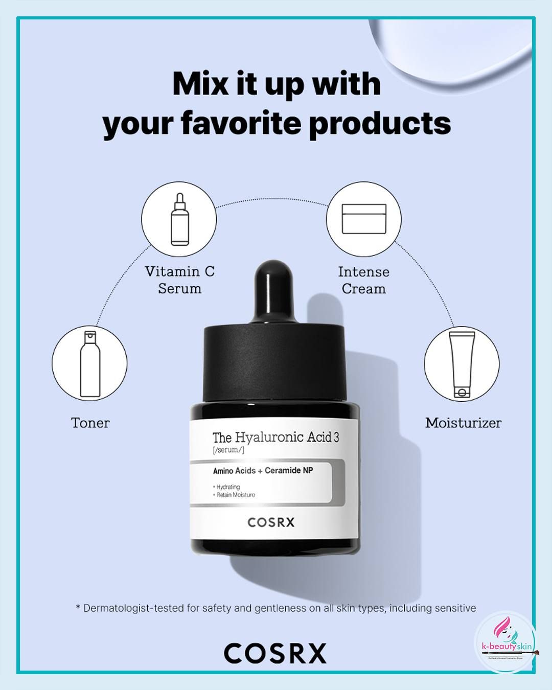 COSRX The Hyaluronic Acid 3 Serum (Triple Molecular Hydration)