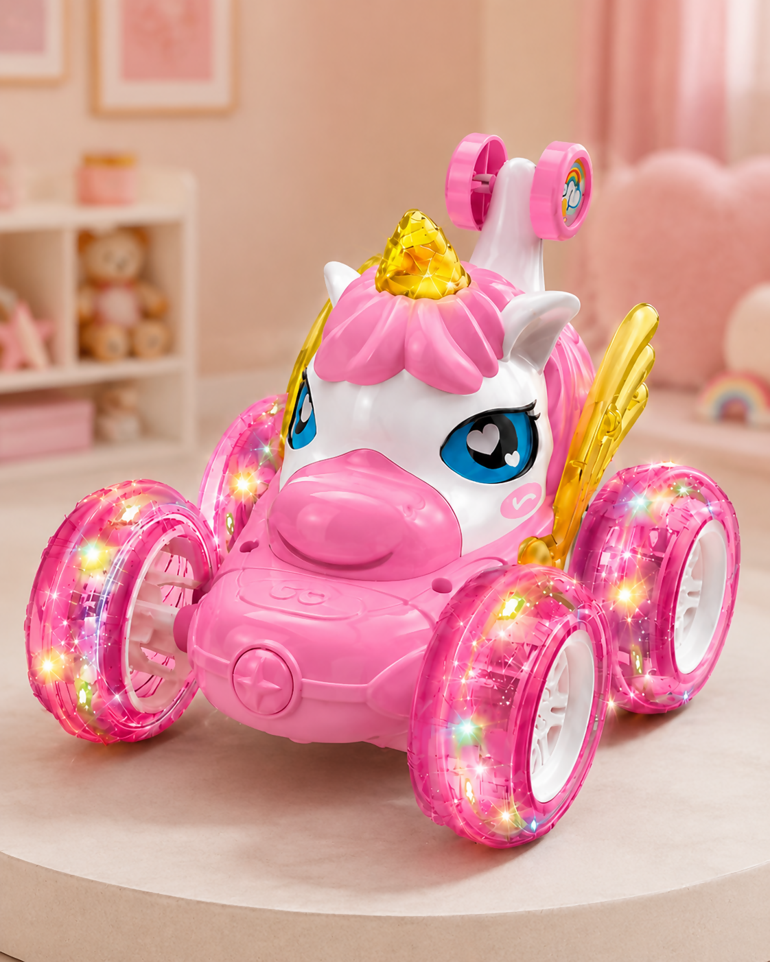 Unicorn 360° Stunt Car with Remote Control 🦄🚗