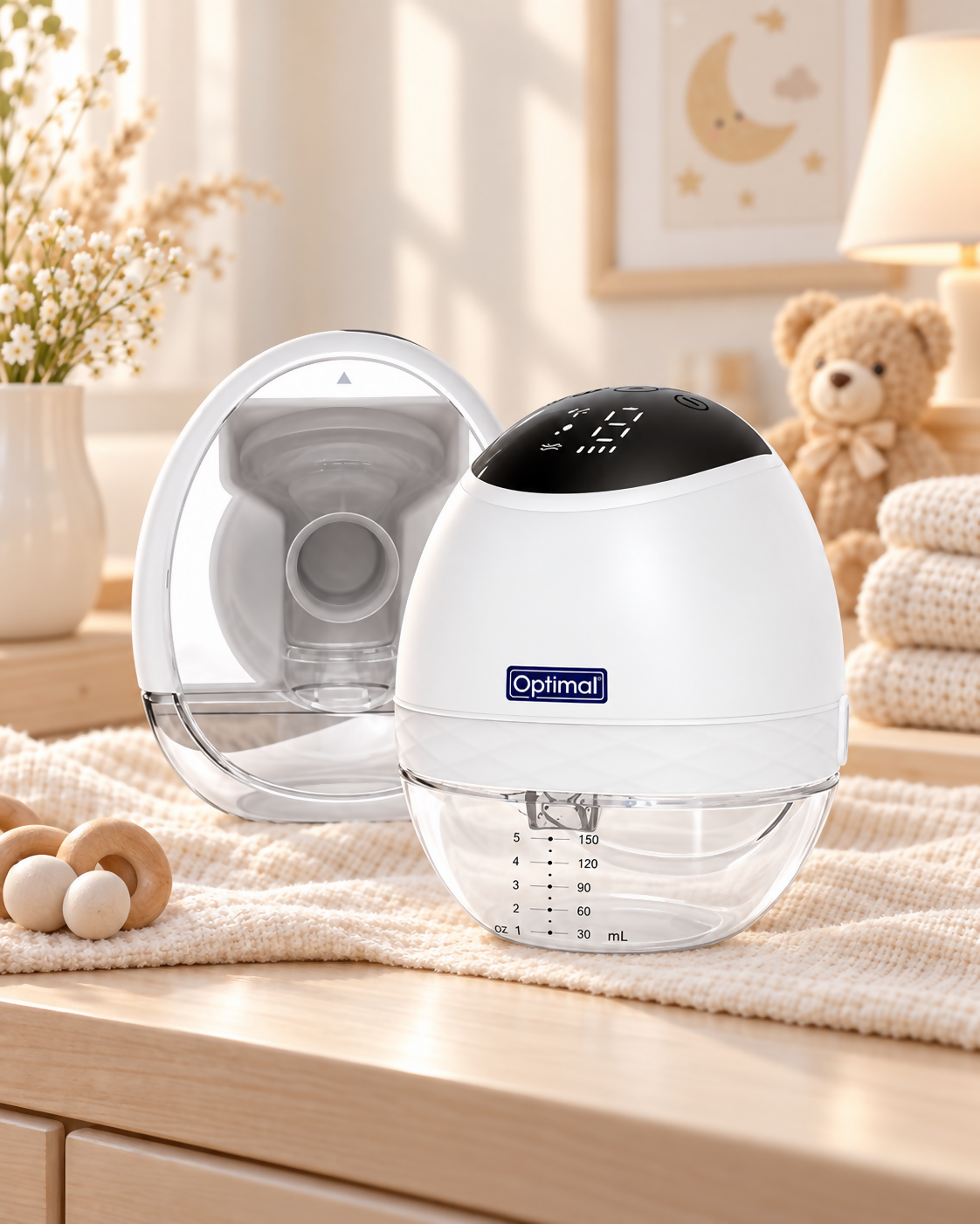 Optimal Wearable Electric Breast Pump – OPB-1270