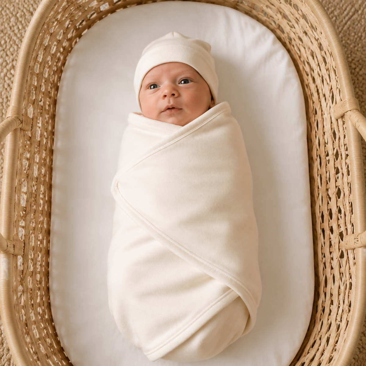 Plain Newborn Hospital Set – 8 Pieces