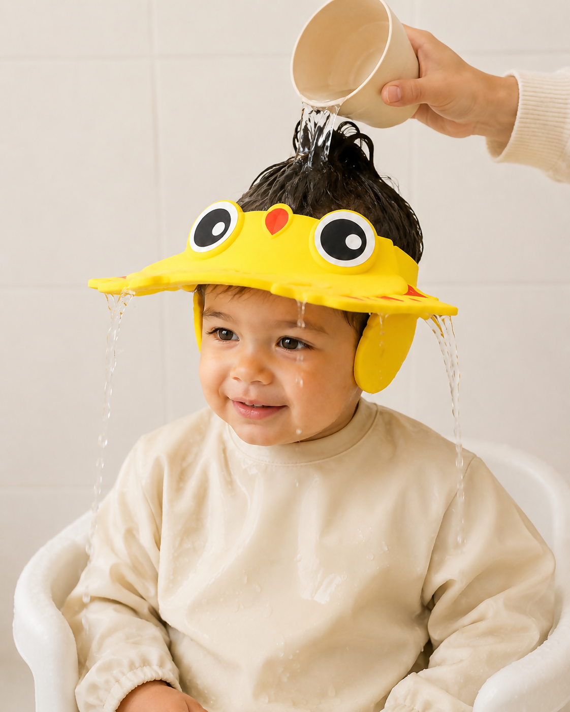 Baby Shampoo Visor with Ear Protection