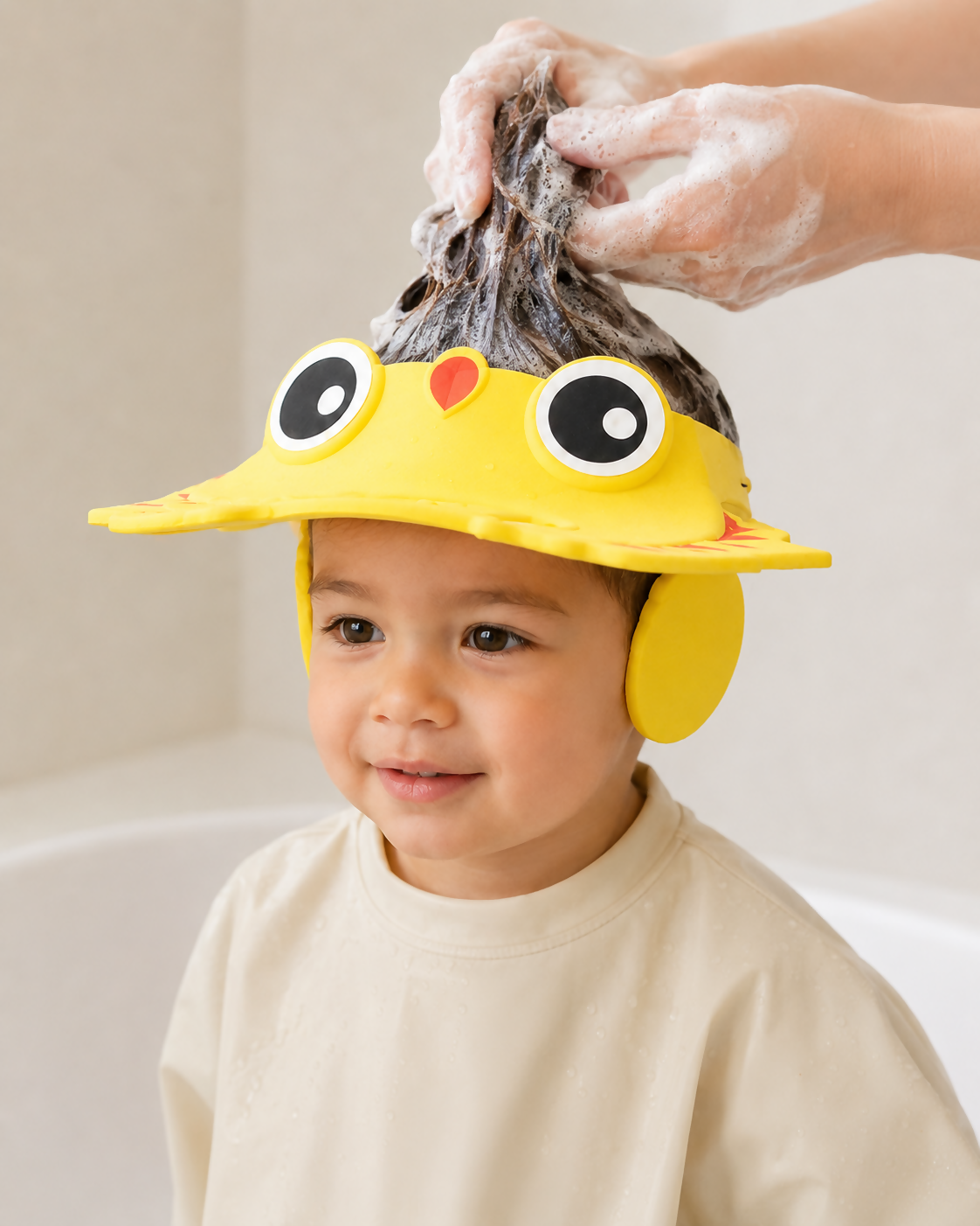Baby Shampoo Visor with Ear Protection
