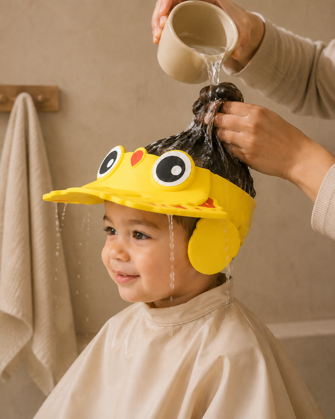 Baby Shampoo Visor with Ear Protection