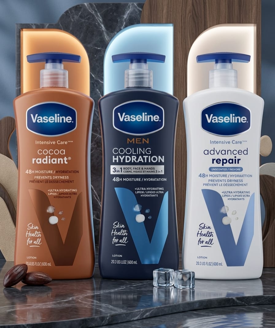 Vaseline Body Lotion (600 ml) – Deep Moisture for Healthy, Glowing Skin