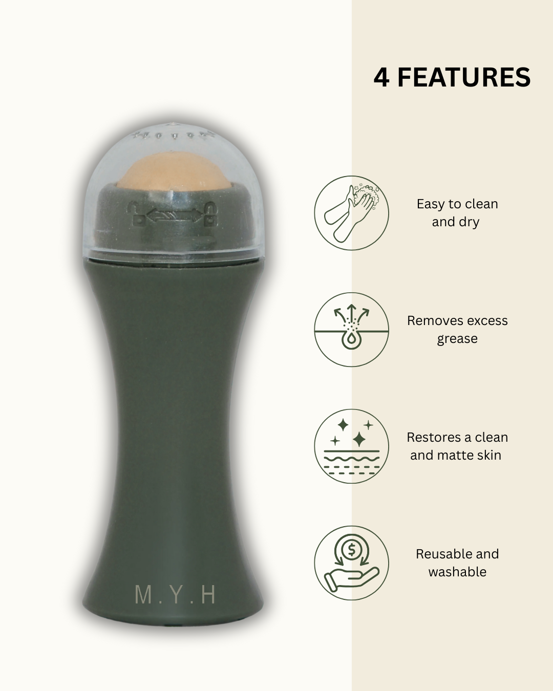 Oil Absorbing Stone – Instantly Mattify & Refresh Your Skin