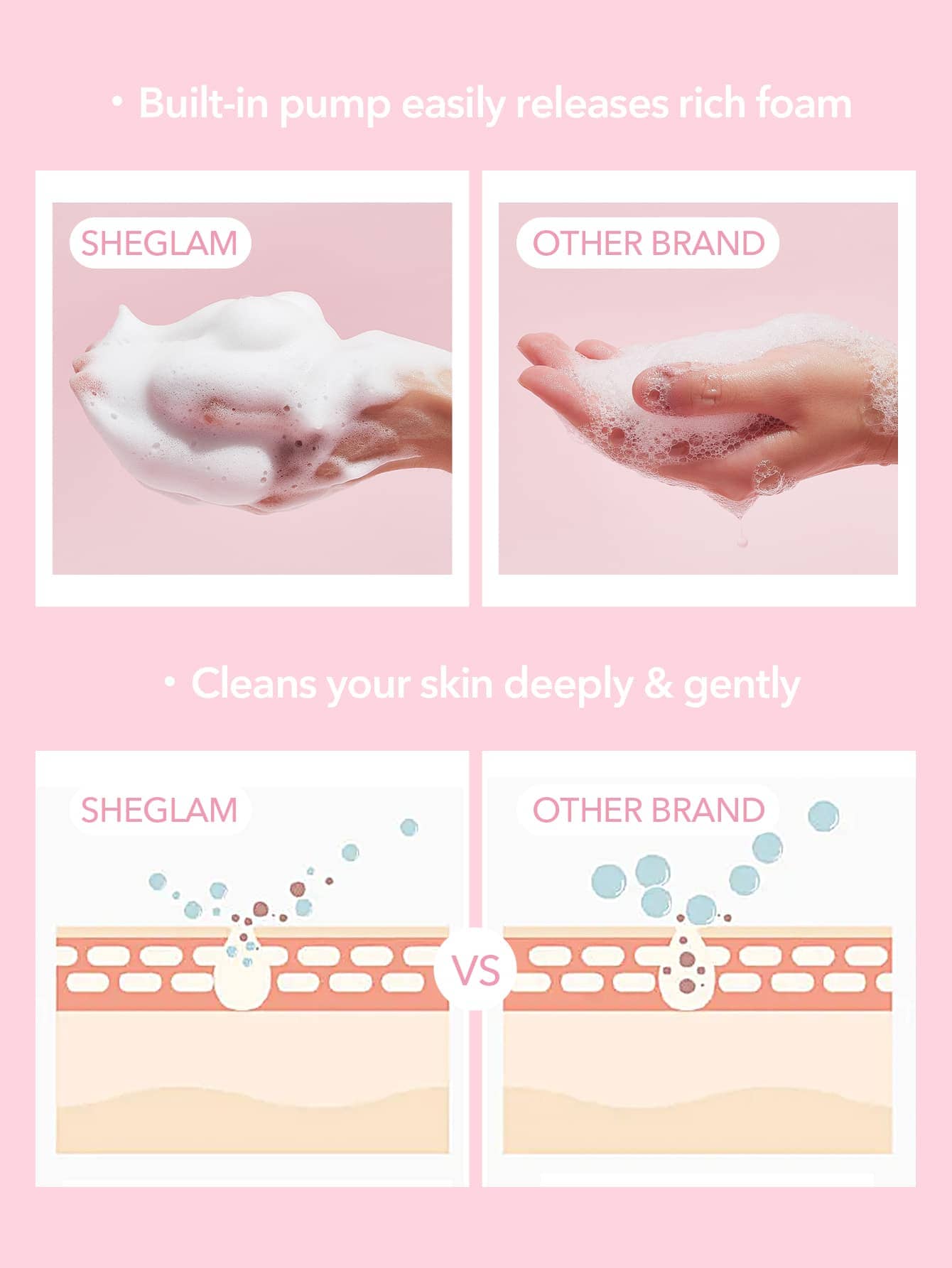 SHEGLAM Radiant by Nature Combo Skin Face Cleanser