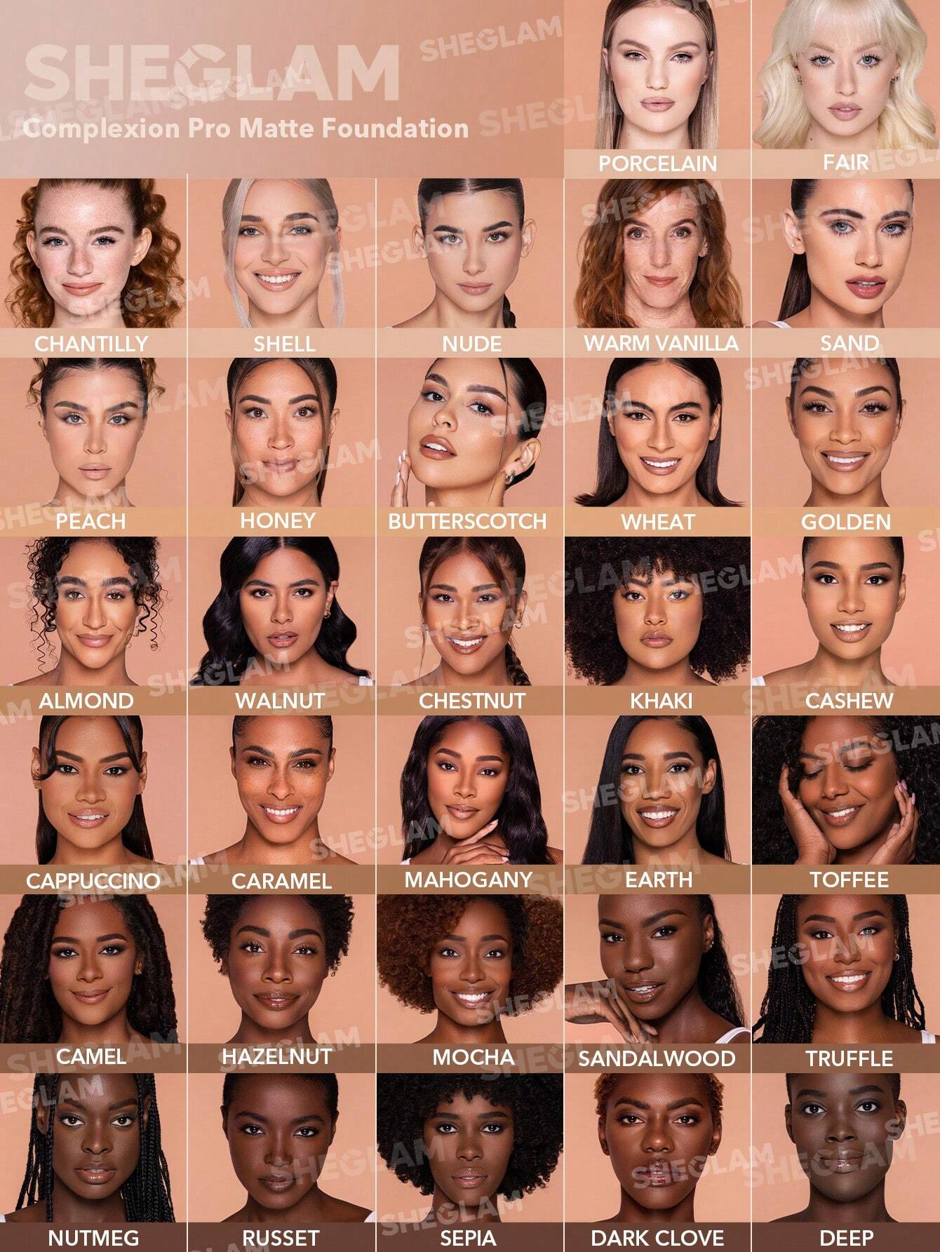 SHEGLAM Complexion Pro Long‑Lasting Breathable Matte Foundation