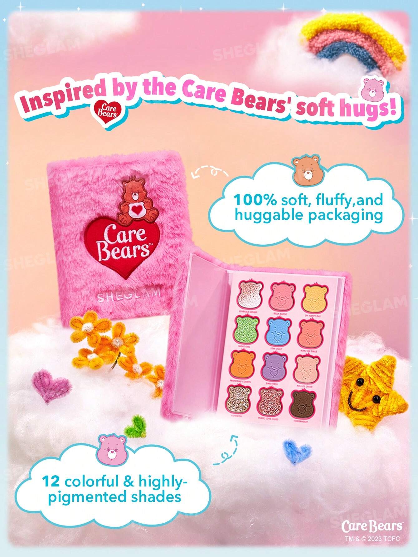 SHEGLAM x Care Bears Eyeshadow Palette