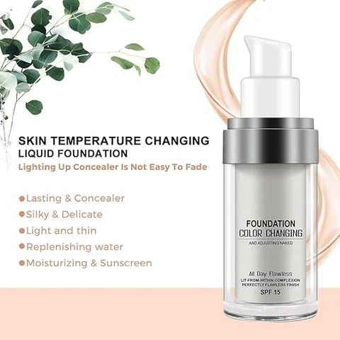 TLM Color Changing Foundation – Flawless Blend Technology