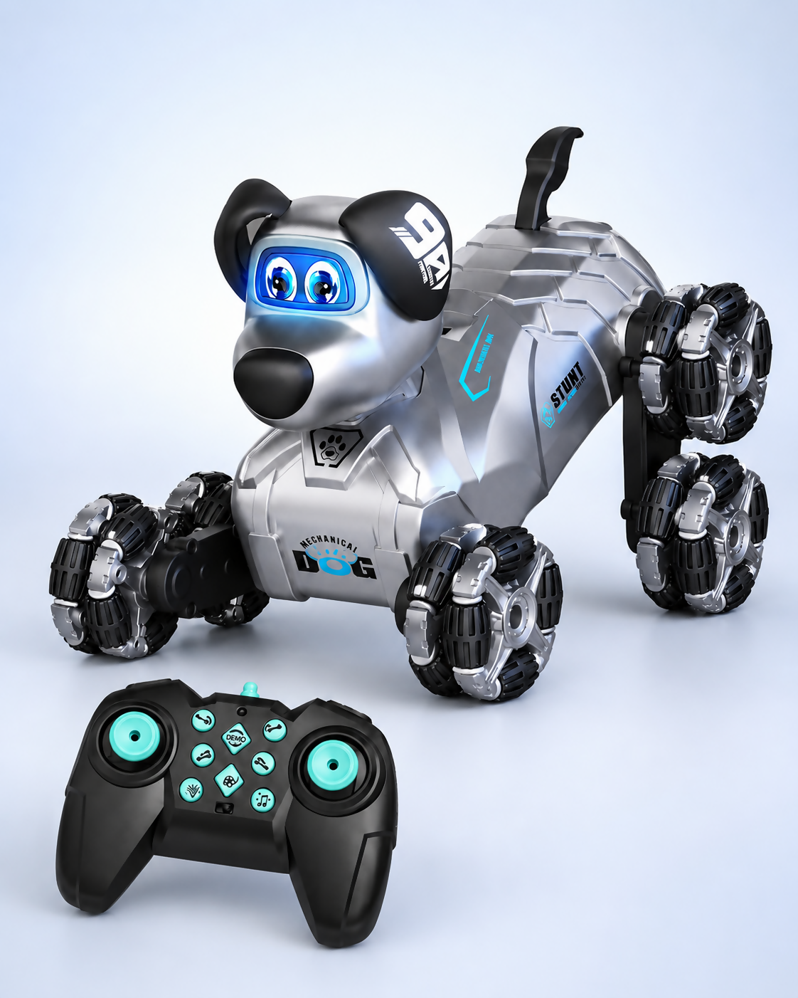 8-Wheel Remote-Control Smart Robot Dog