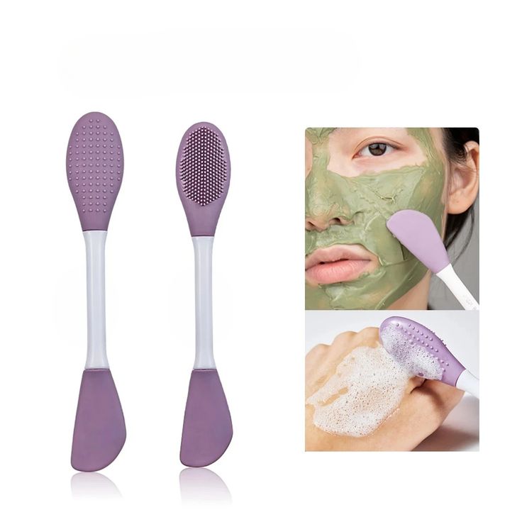 2-in-1 Silicone Mask Brush – Apply, Cleanse & Massage in One Tool