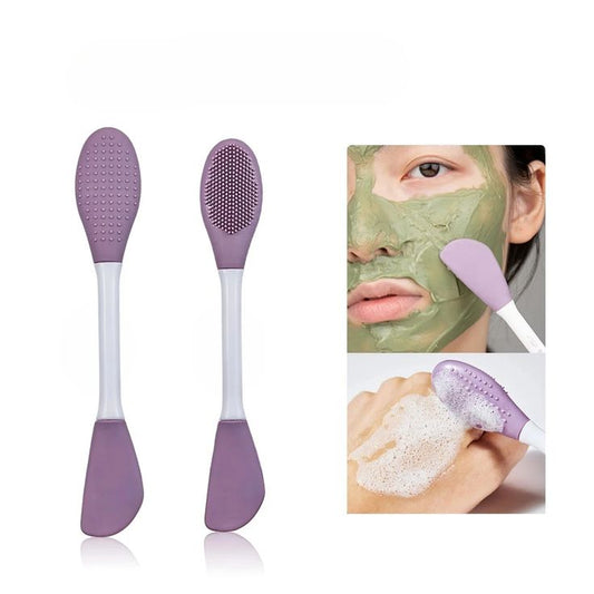 2-in-1 Silicone Mask Brush – Apply, Cleanse & Massage in One Tool
