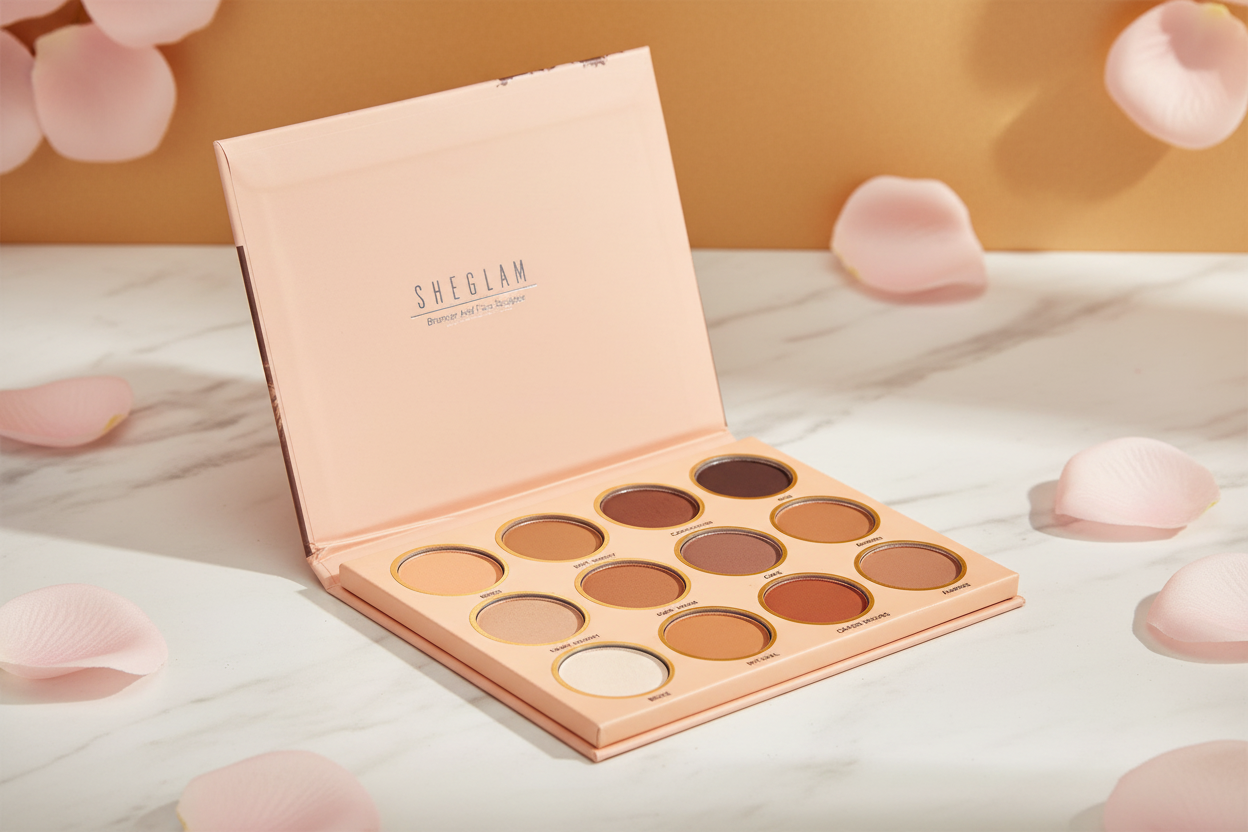 SHEGLAM Makeup Studio 12 Colors Eyeshadow Palette