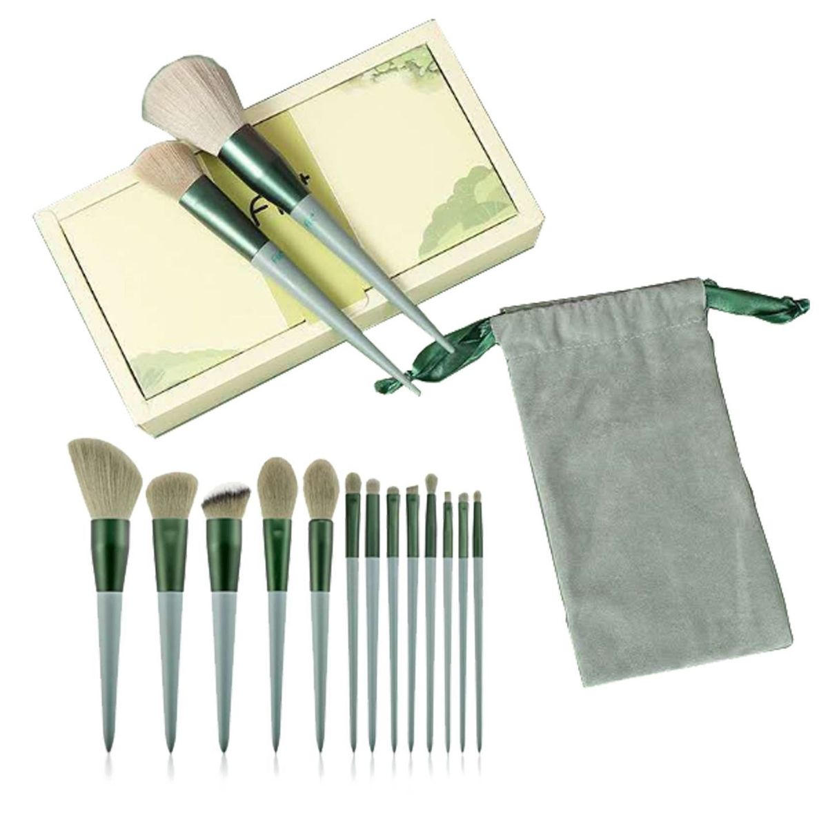 Fix+ 13pcs professional makeup brush set