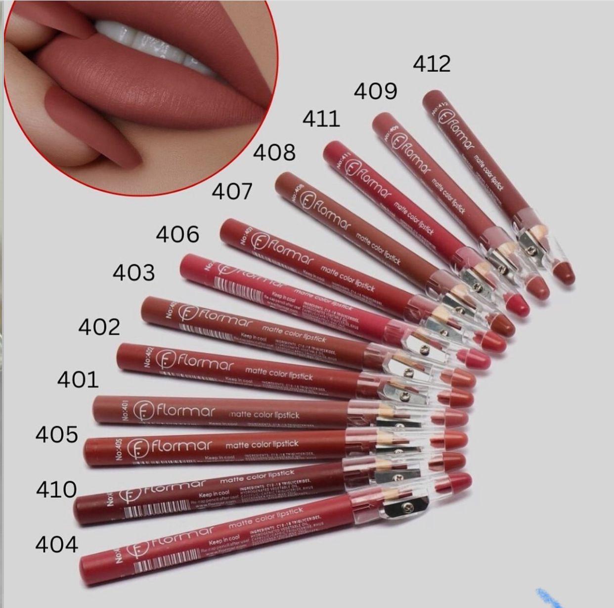 Flormar Lipliner Set – Precision & Long-Lasting Color