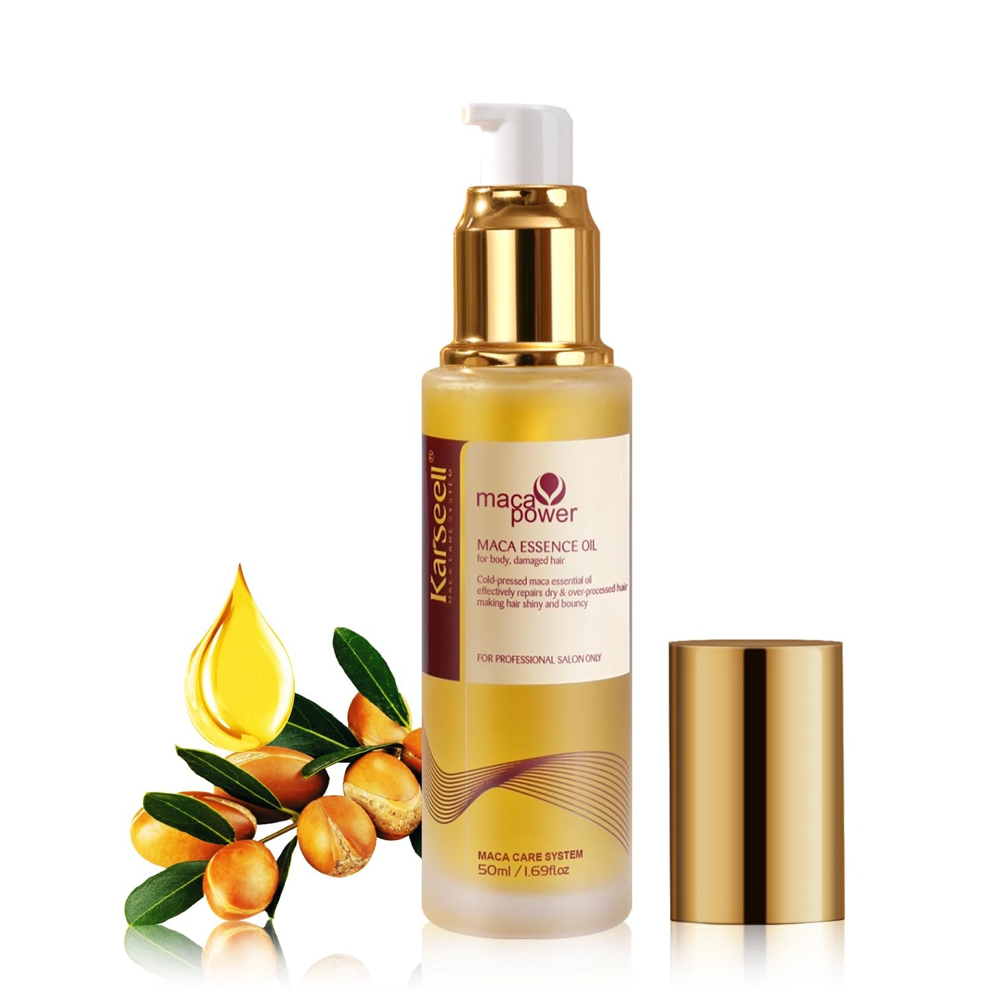Karseell Maca Repair Hair Oil – Nourishing Shine & Smoothness