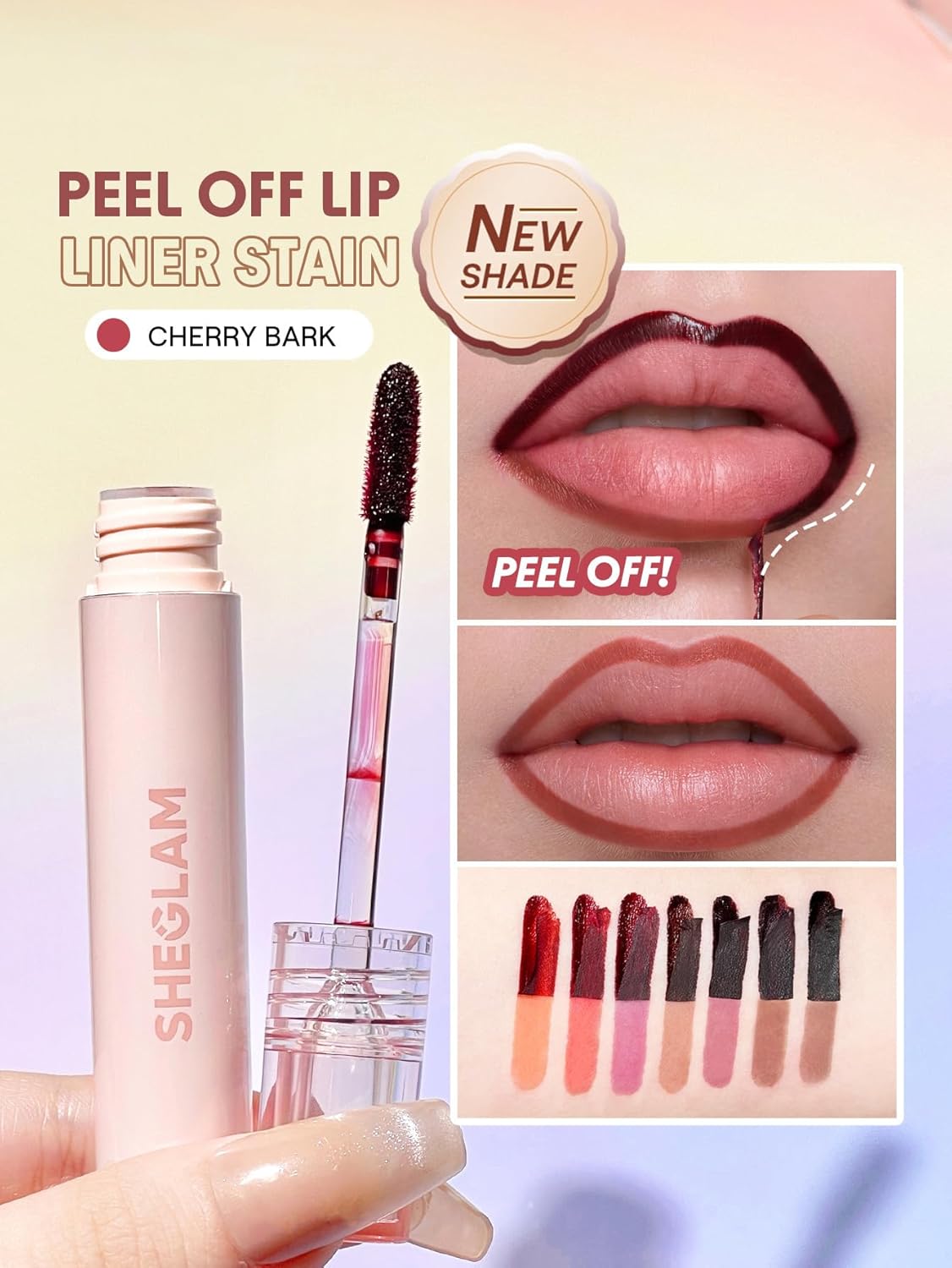 Sheglam Peel-Off Lip Liner Stain – Long-Lasting Lip Definition