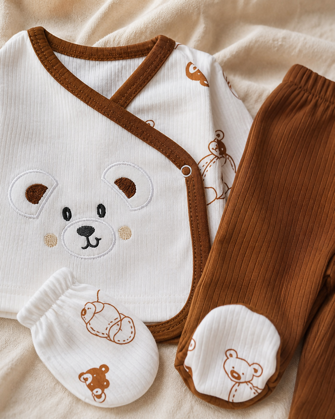 Turkish Baby Pajama Set – 5 Pieces