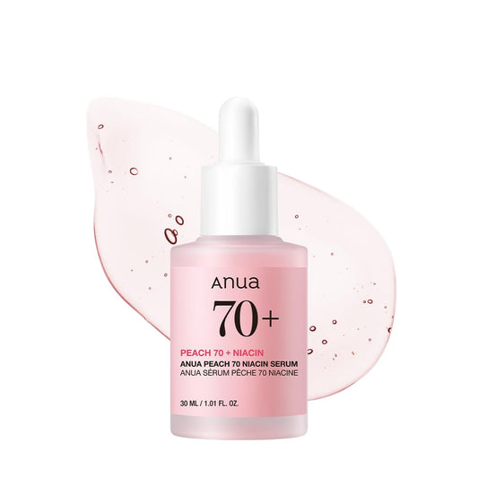 Anua Peach 70 Niacinamide Serum – Brighten, Hydrate & Smooth