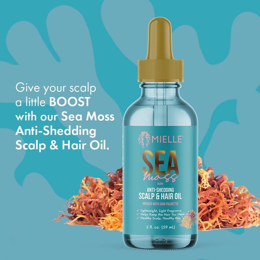 Mielle Sea Moss Anti-Shedding Hair Oil – Strengthen, Nourish & Restore
