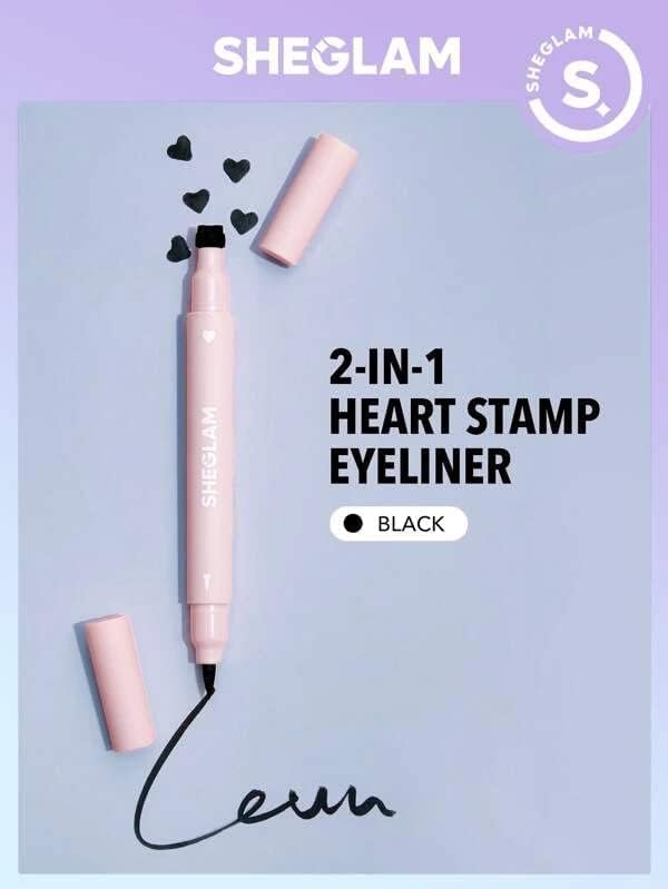 SHEGLAM Heart 2-in-1 Trendy Eyeliner