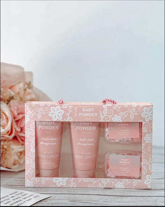 Baby Powder Fana Hand Care Set