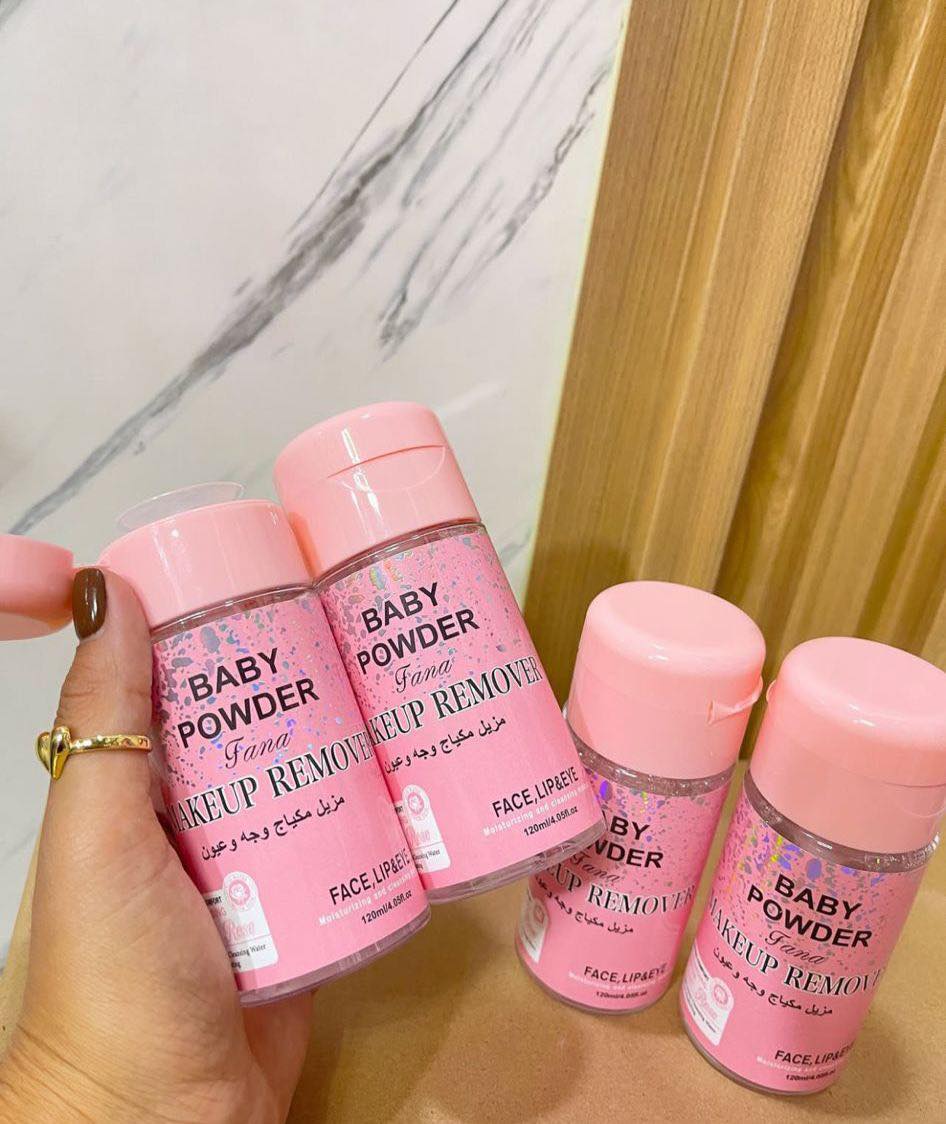 Baby Powder Fana Makeup Remover