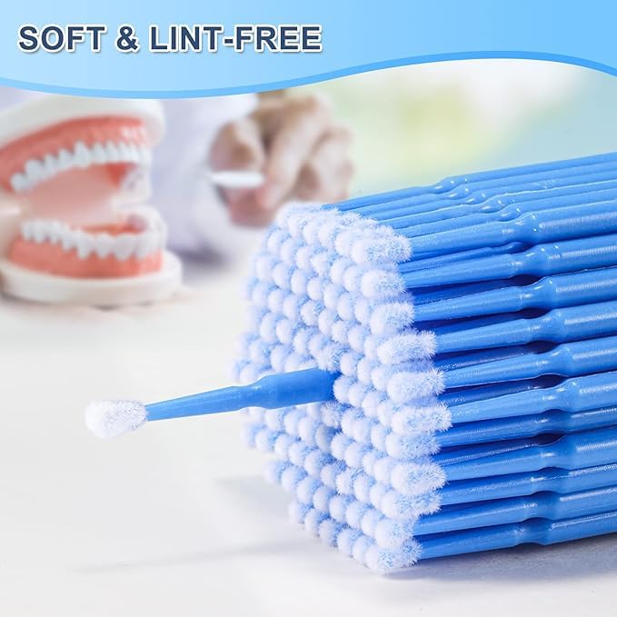 Hair Line Micro Applicator Brushes (100 pieces) – Precision, Control & Hygiene