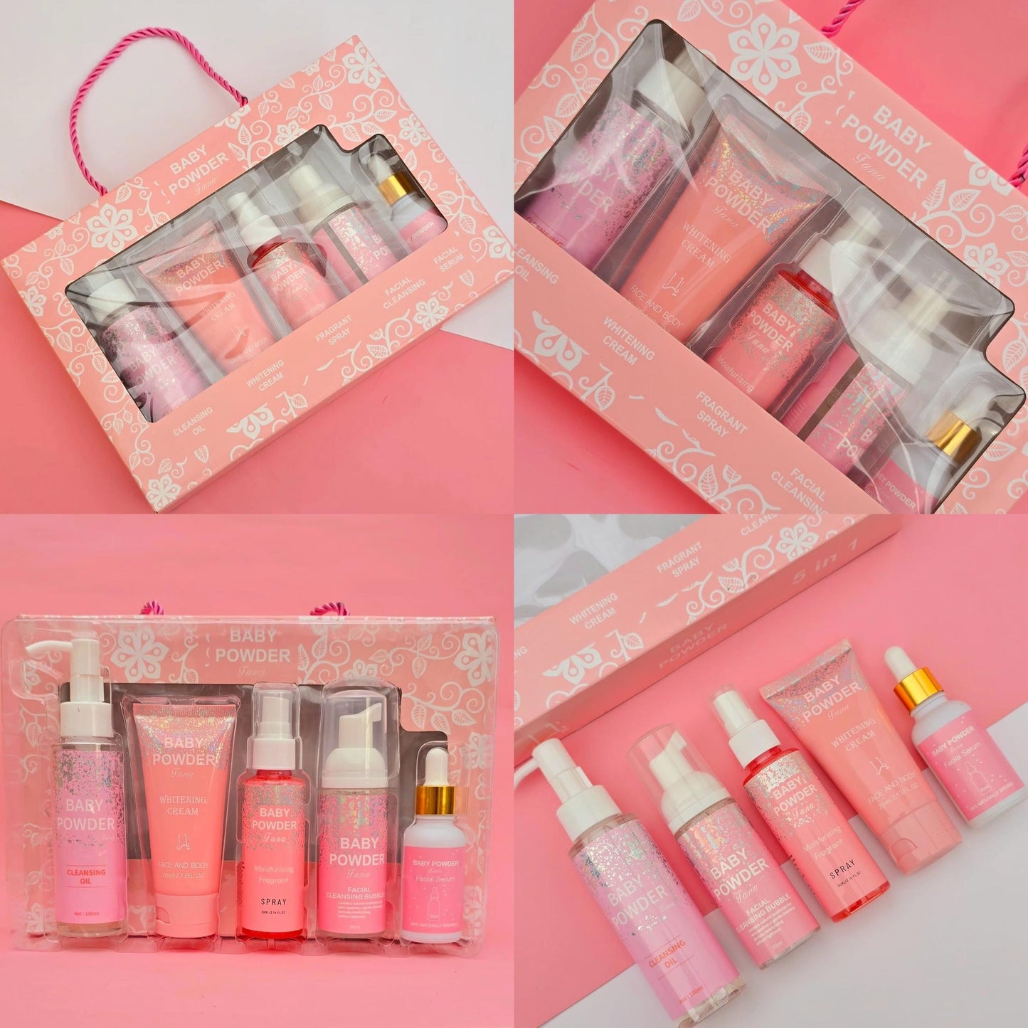Baby Powder Fana 5‑in‑1 Skincare Set
