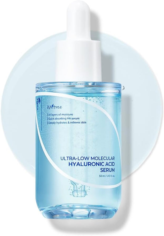 ISNTREE Ultra-Low Molecular Hyaluronic Acid Serum – Deep Hydration from Within