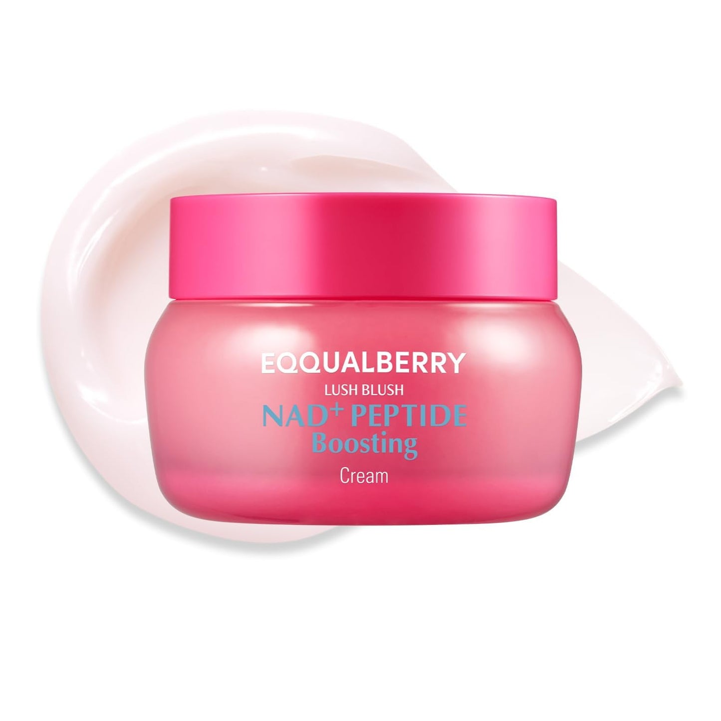 EQQUALBERRY Lush Blush NAD+ Peptide Boosting Cream