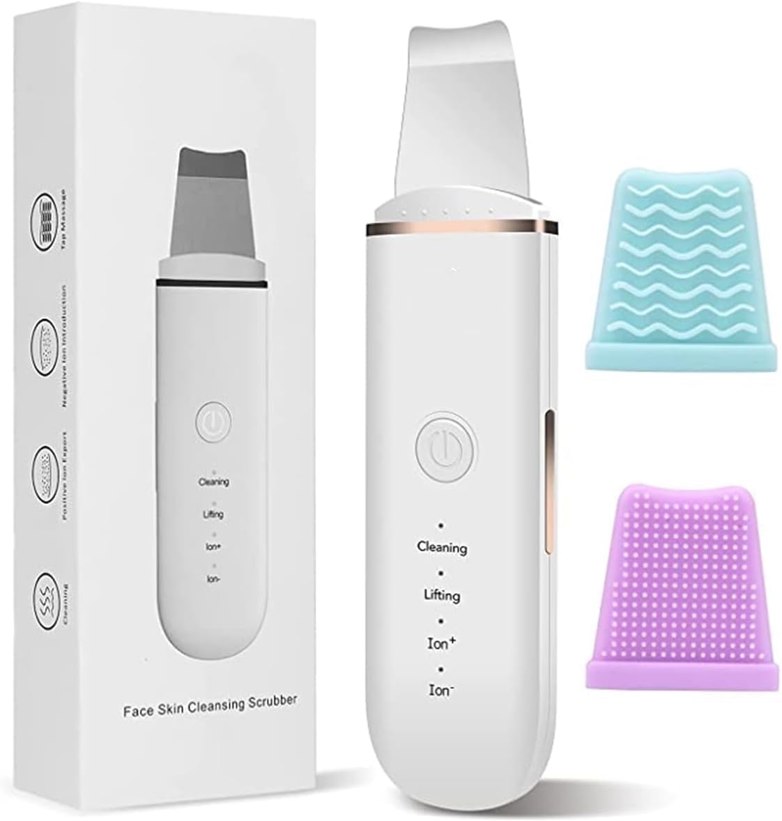 Ultrasonic Skin Scrubber & Face Lifting Device