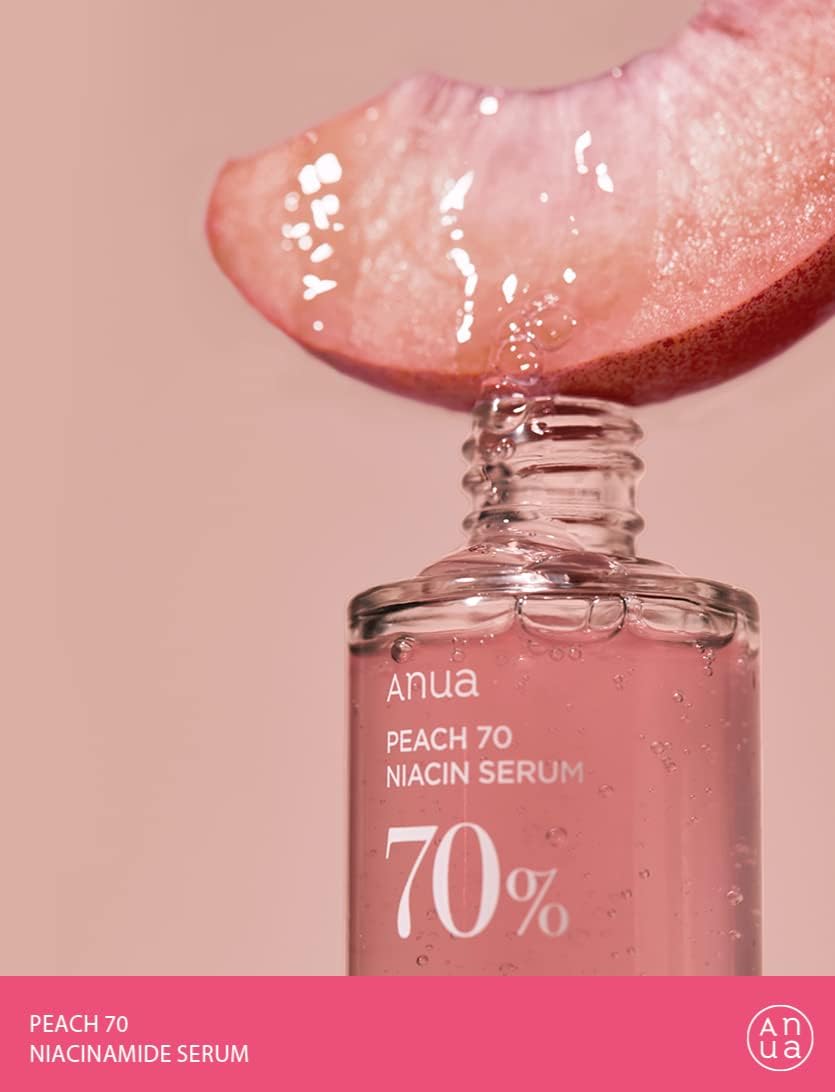 Anua Peach 70 Niacinamide Serum – Brighten, Hydrate & Smooth